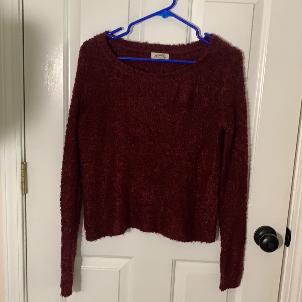 ☘️5 for $25☘️ Arizona Jeans Maroon Sweater